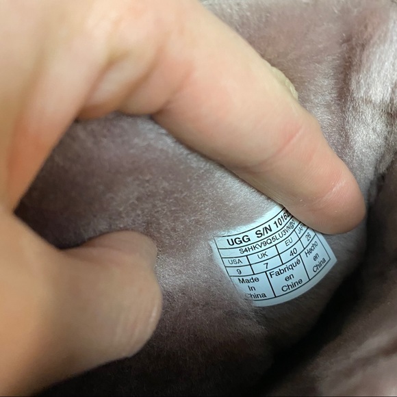 UGG | Classic Short II Boots In Dusk Size 9 NEW - Picture 6 of 10